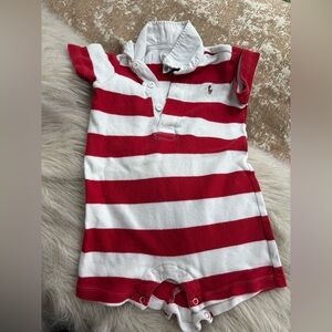Ralph Lauren Striped Baby Romper
